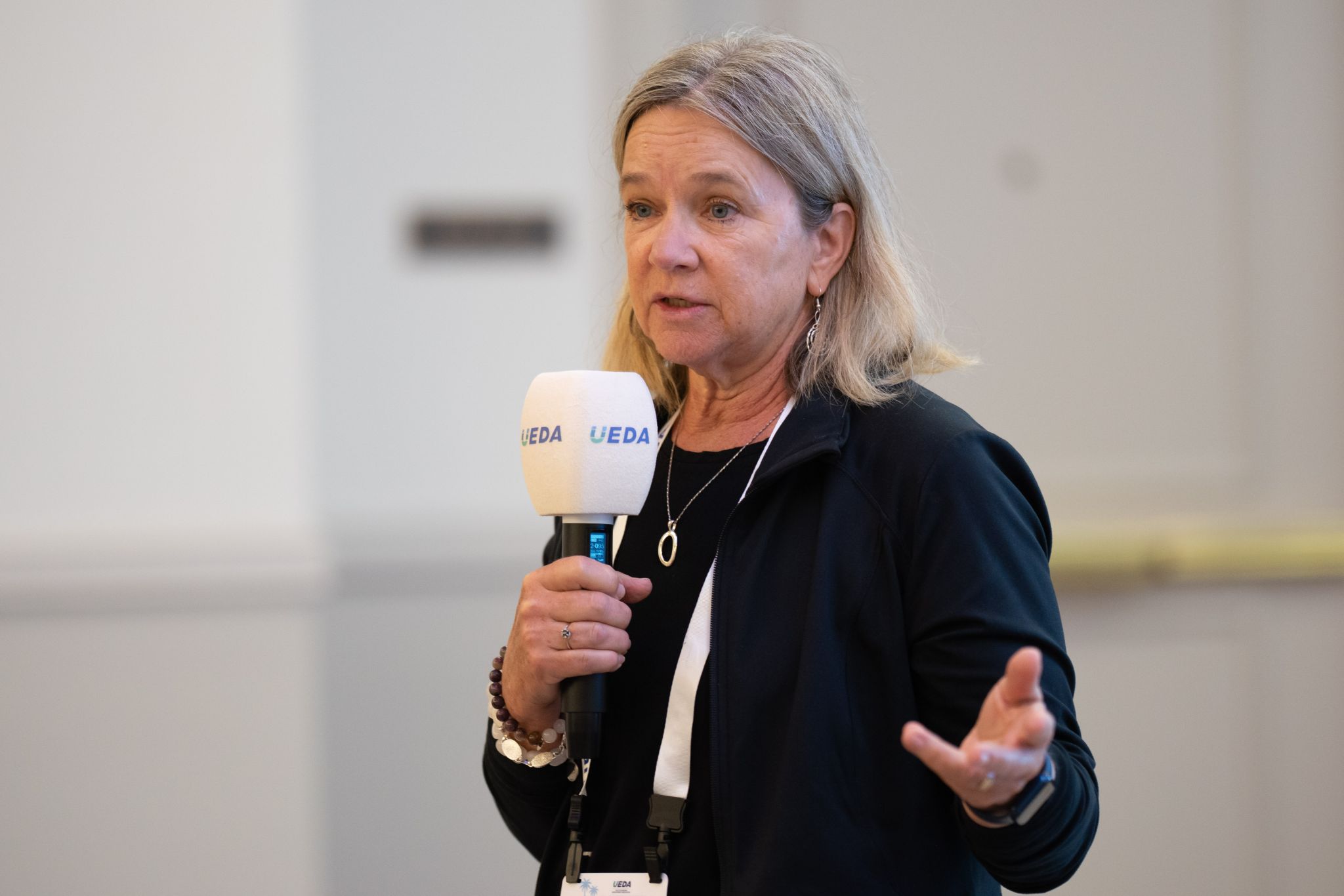 Judy Ring speaking at the UEDA Spring Forum 2026
